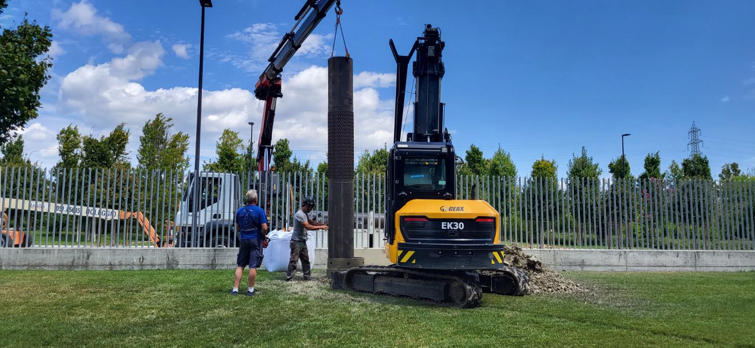 Progetto interventi su acque sotterranee e reti acque bianche Nuovo Head Quarter Chiesi S.p.A. in Parma